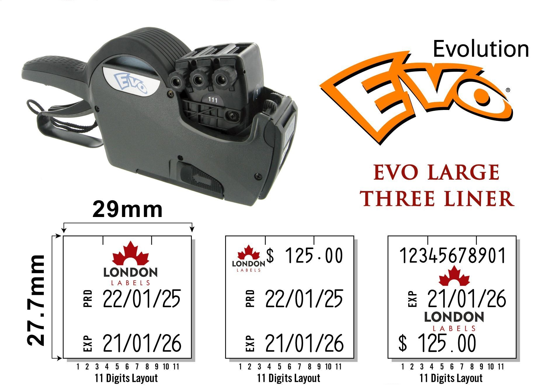 EVO Large Three Liner
