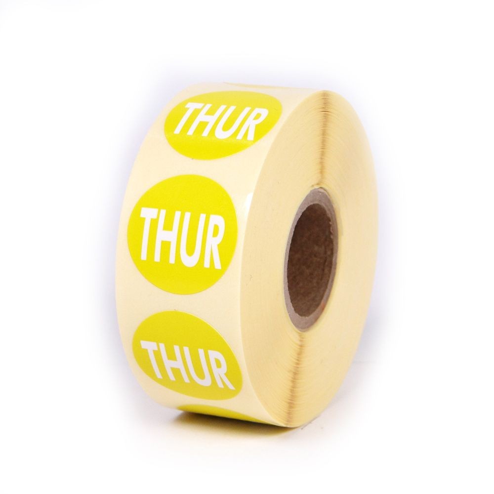 Thursday Labels 