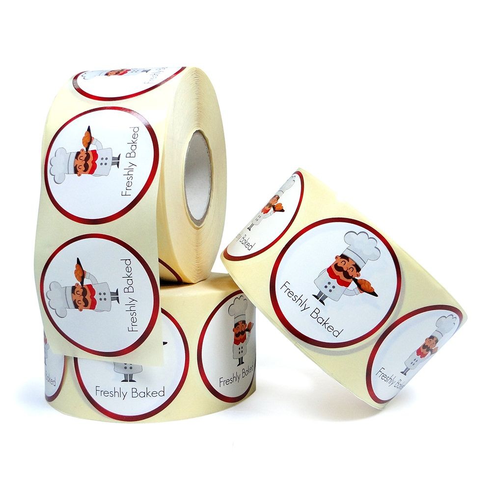 Freshly Baked White Labels