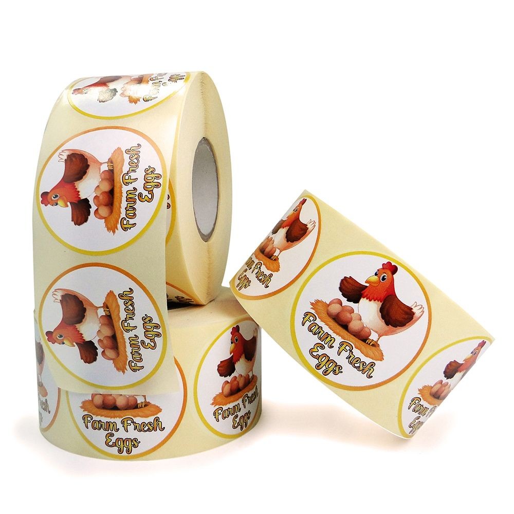Fresh Farm Eggs Labels